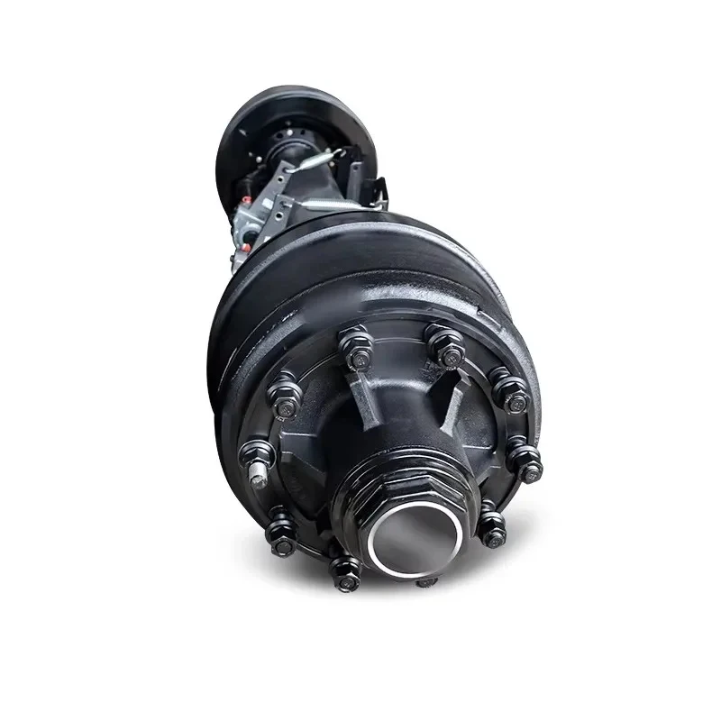 American semi- can be ized with a -ton trailer axle kit