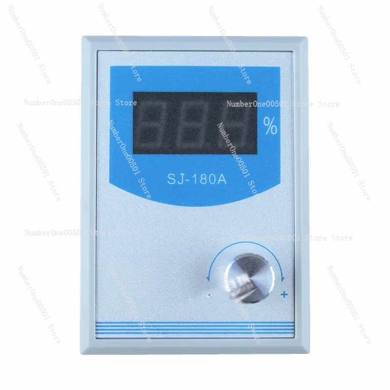 Magnetic powder tension controller micro digital display manual 24V brake clutch high precision tension meter SJ-180A