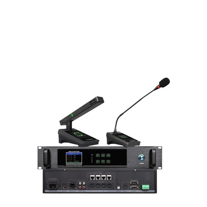 

Conference Hand in Hand Wireless Desktop True Diversity Microphone Host Performance