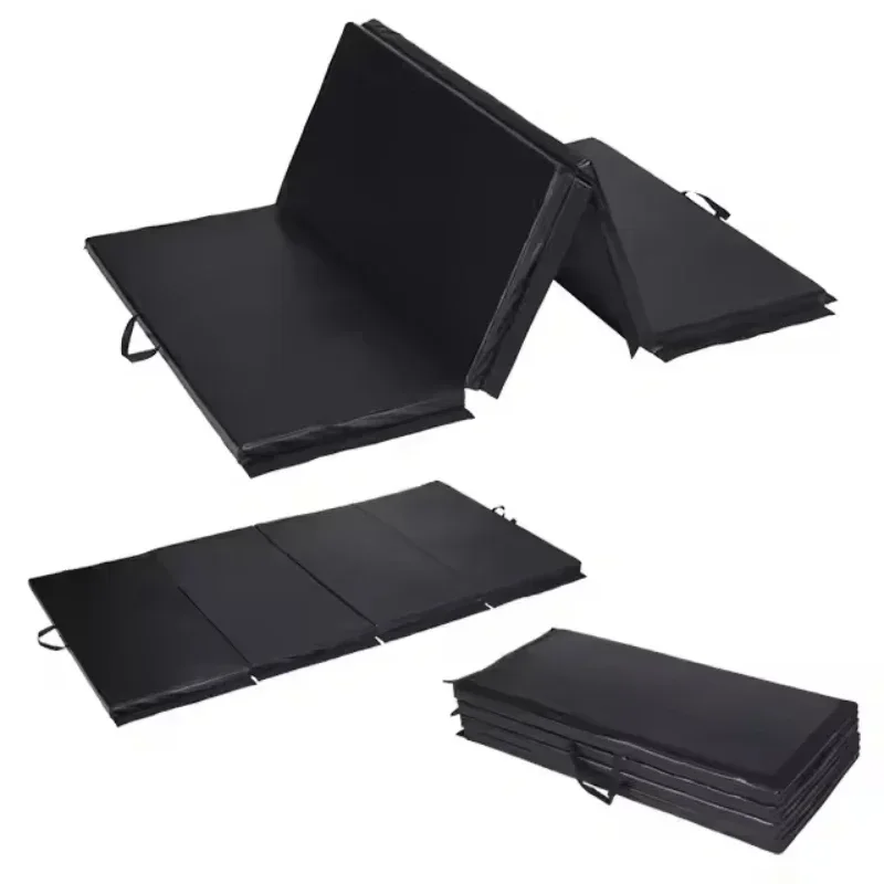 Folding Gymnastic Crash Mat with Extra Thick Padding Colchoneta Gimnasia Home Gym Tumbling Exercise Training Mat Crash Pads