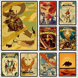 Classic American Anime Avatar: The Last Airbender Kids Room Boys Bedroom Wall Art Decor Canvas Poster Inkjet Print z26
