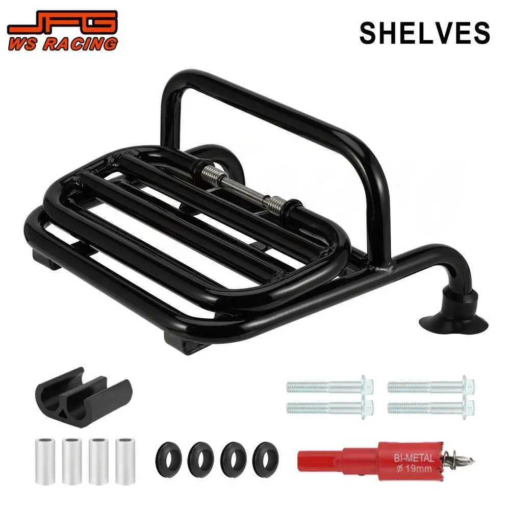 Luggage Bracket New Motorcycle Accessories Front Carrier Iron Storage Racks Shelf Rack Carrier for Victoria Sixties 150Si Parts