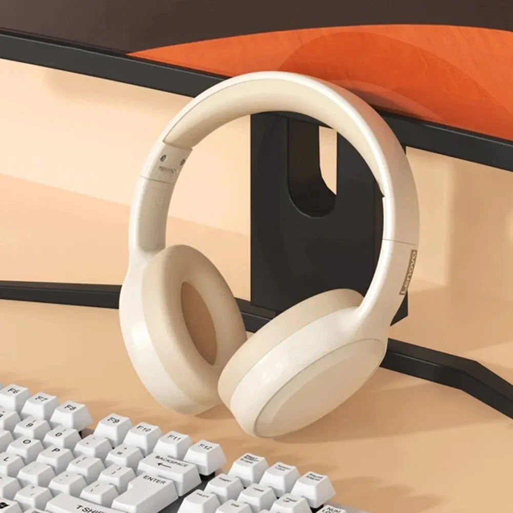 Lenovo TH30 Wireless Headphones Bluetooth 5.3 Earphones Foldable Gaming Headset Sport Headphone with Mic Music Earbuds Original image 2