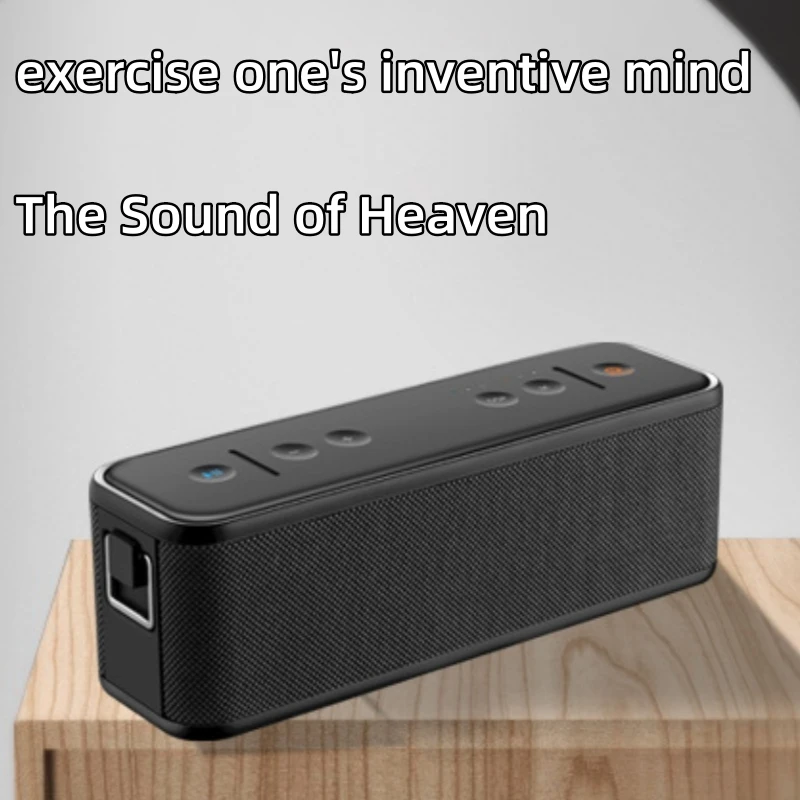 SANSUI A7 PRO Wireless Bluetooth Speaker Outdoor Square Dance Portable Card Insert Subwoofer Car mounted Small Home Sound System