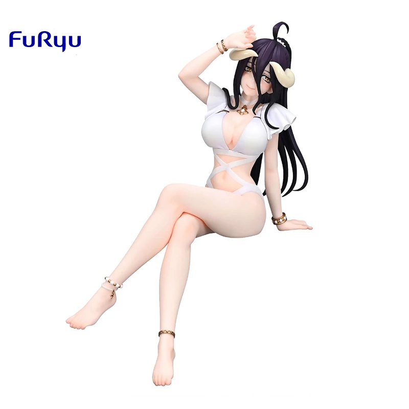 

Genuine Original FuRyu Albedo - Swimsuit Ver. - Overlord Action Anime Figure PVC Collectible Model Dolls Statuette Ornament Gift