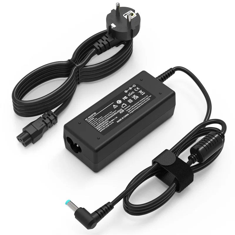 45W Fast Laptop Charger Adapter for HP 210-G1 G4S67UT 255-G4 G1G88UT Probook 430 440 446 450 Chromebook 14 11 G3 G4 G5 14-x010nr