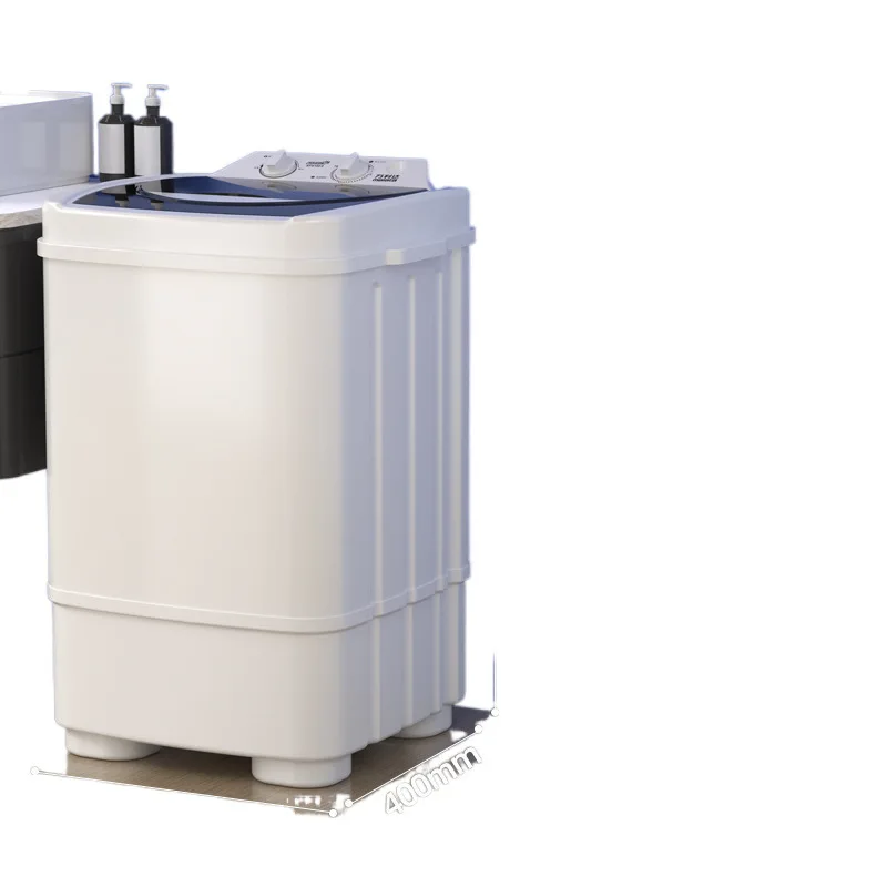 

Single bucket washing machine large capacity fully semi automatic small household rental housing