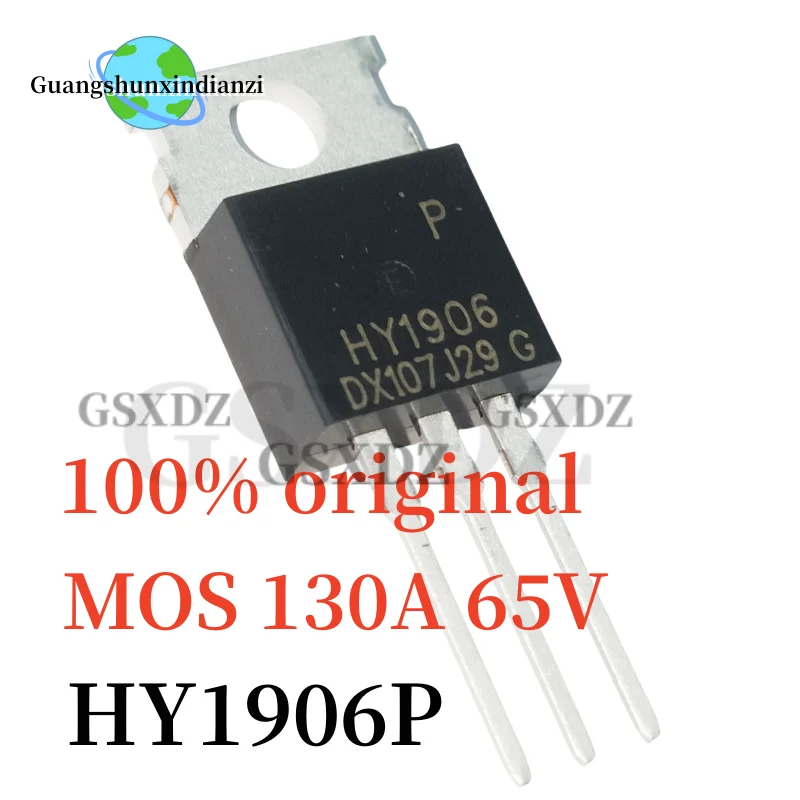 10PCS-100PCS 100% original HY1906P HY1906 N-hook field-effect transistor inverter 130A 65V TO-220