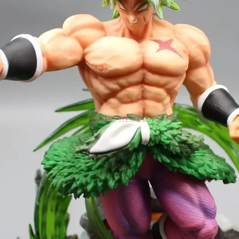 30 cm Broli Figure Anime Dragon Ball Super Saiyan Figure Broly figurine Statue Pvc modèle décoration poupée ornement jouets cadeaux
