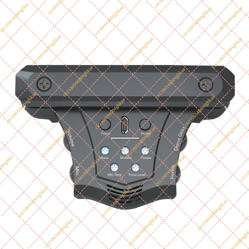 Wireless Acoustic Guitar Pickup System Compatible with G0 Pro Bluetooth APP Internal Recording