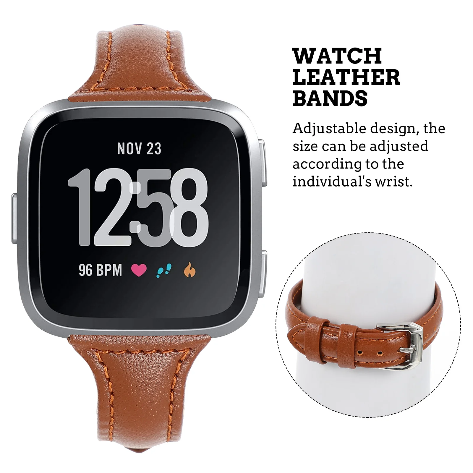 

1Pcs Watch Band Premium Adjustable Replacement Strap for Men Women Comfortable Breathable Fit Watches