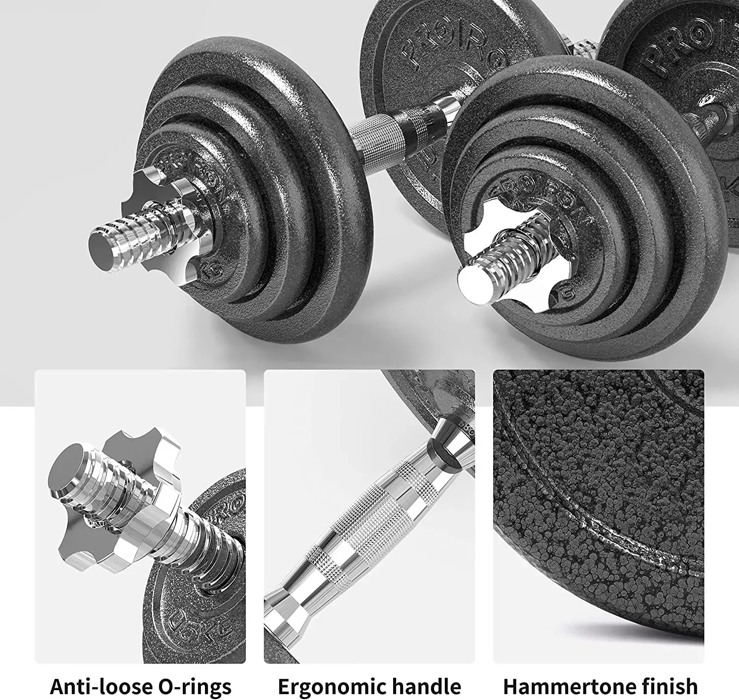 Nowa podłączana sztanga z hantlami dwufunkcyjna farba siłownia domowa sztanga fitness 20kg 30kg 40kg 50kg 60kg żeliwna regulowana para.