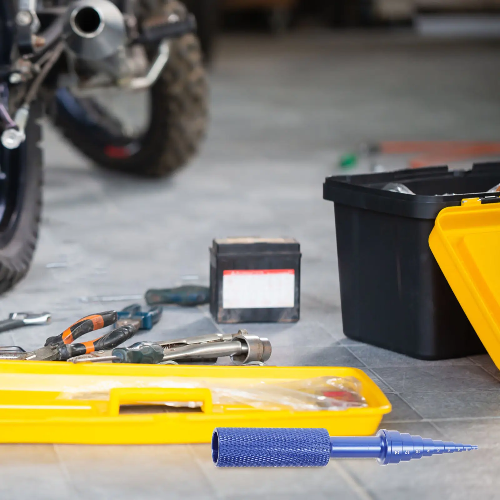 

Профессиональный набор инструментов для снятия подшипников: для разборки рулевых колонок автомобилей и мотоциклов, а также держателей ступиц радиоуправляемых машин, с защитой от скольжения