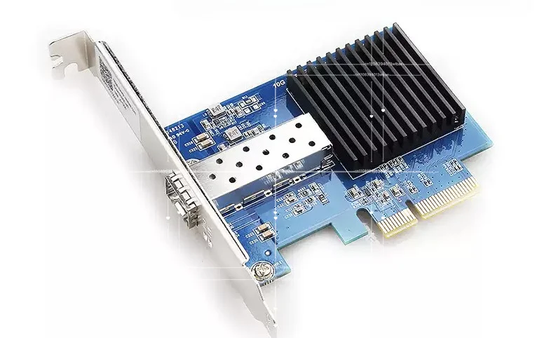 10 Gigabit Optical Network Interface Card 10G NIC PCI-E X4 SFP + Server NIC Optical Port Desktop RTL8127
