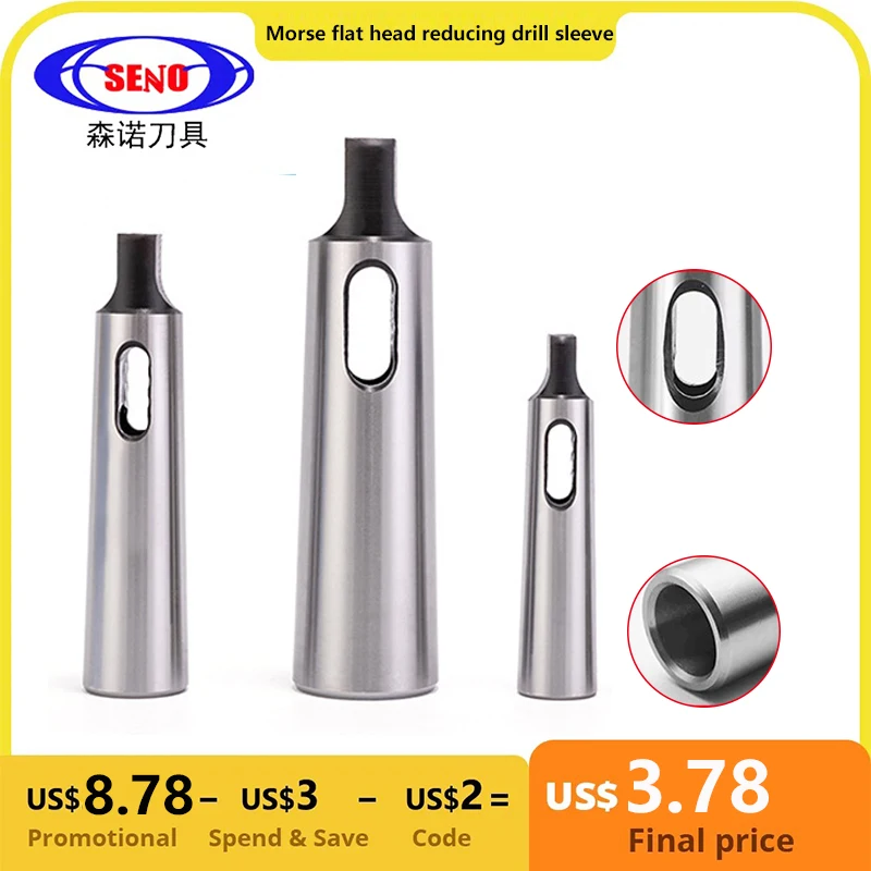 

SENO Drill Sleeve MT1 MT2 MT3 MT4 MT5 Arbor Morse Taper Adapter Reducing Drill Sleeve For Morse Taper Sleeve Shank Accessories