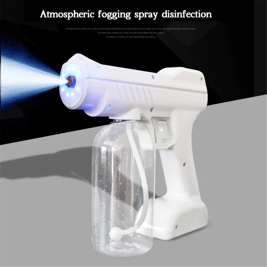 800ml Large Capacity Spray For Longer Without Refilling Disinfectant Fogger Disinfectant Spray White US Plug US Plug