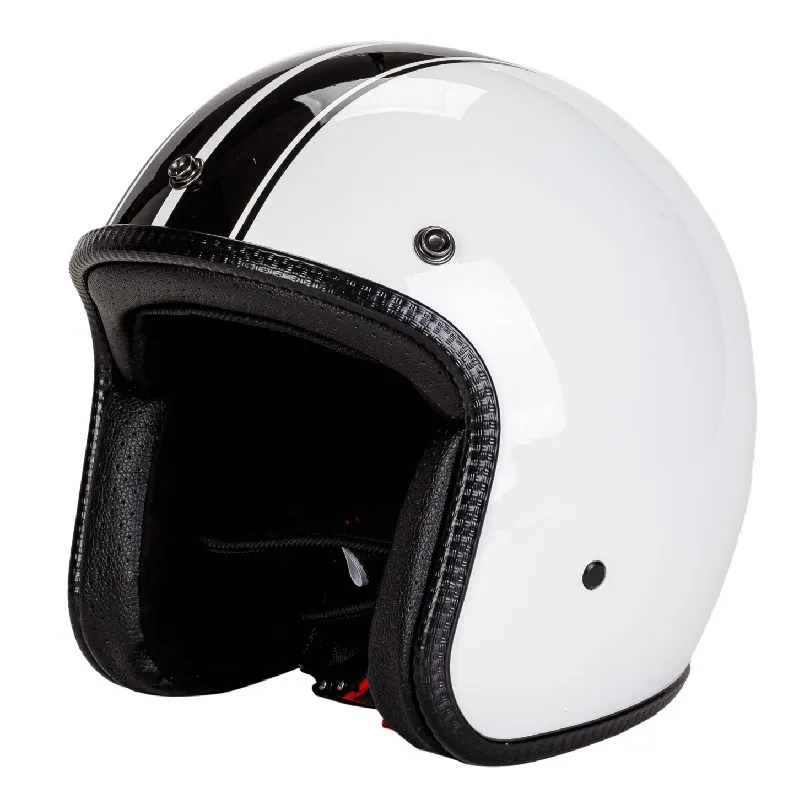 professional jet helmet for chopper motobike DOT ECE approved motorcycle helmet 3/4 helmet come with visor peak