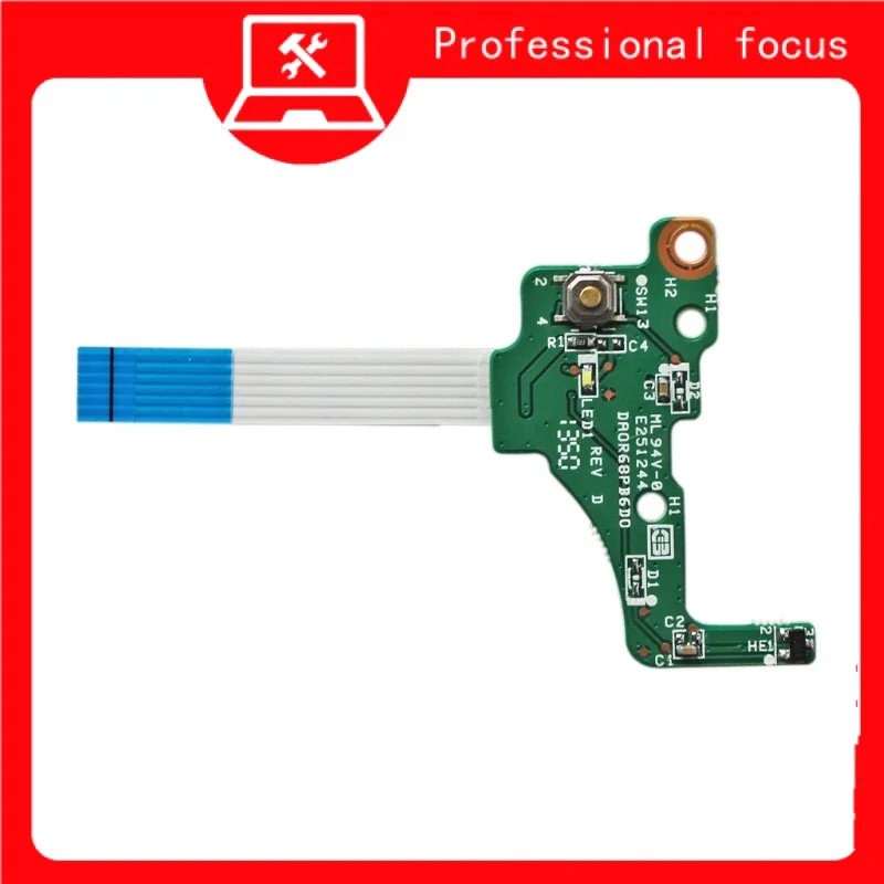 

DA0R68PB6D0 Power Button Board For HP Pavilion 15-E 17-e Series Laptop switch board 6 pin DA0 R68PB6C0 720673-001 17-E017DX