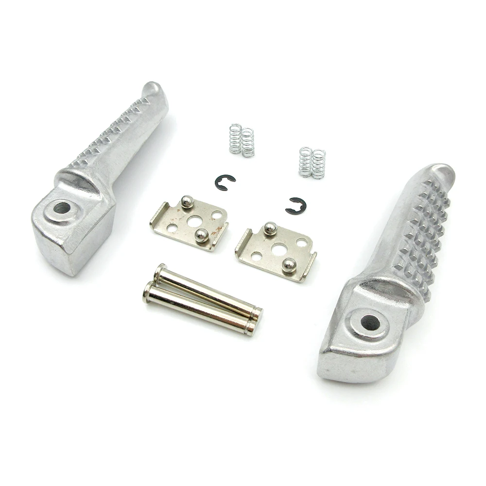 Motorcycle Footrests Front&Rear Foot Pedal Foot Rests Pegs For Kawasaki ER6N Ninja 250R 650R ZX9R ZX10R Z750/Z750S Z1000 Z1000SX