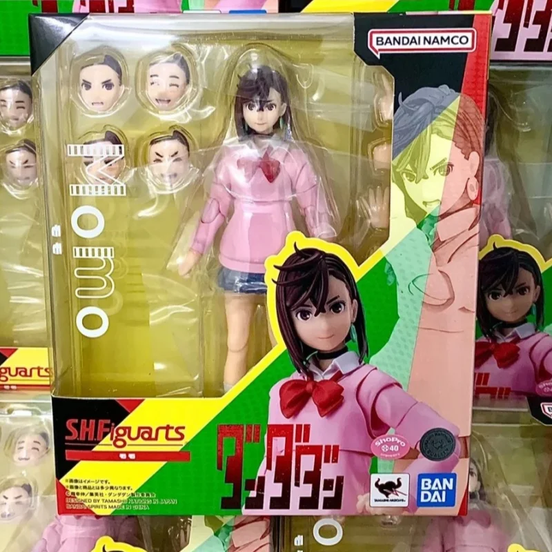 

Оригинальная аниме-фигурка Bandai Shf Dandadan Momo Seiko Okarun Dan Da Dan, коллекция моделей, Рождественский подарок, игрушка