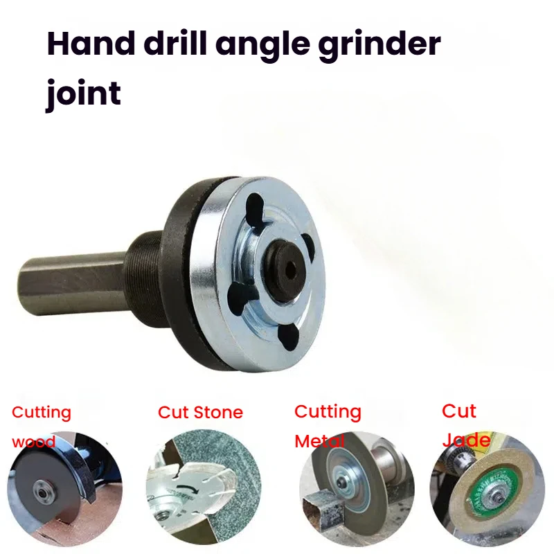 10mm Electric Drill Variable Angle Grinder Accessories Adapter Converter Kit For Cutting Disc Polishing Wheel Handle Holder