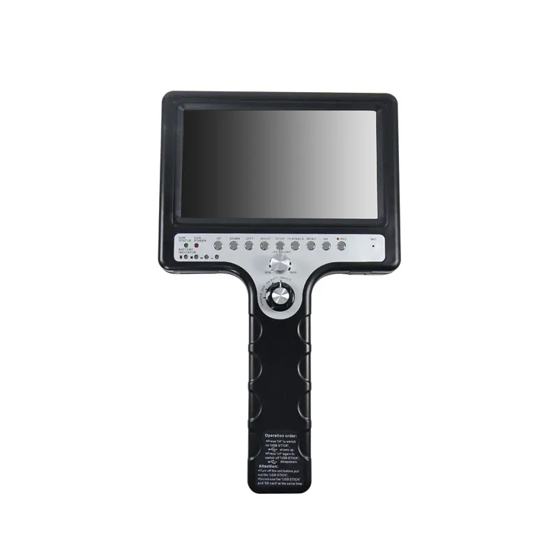 Meter Counter DVR Self Leveling Drain Sewer Inspection Video Camera Video Endoscope Camera Borescope Camera 7MM Cables B2