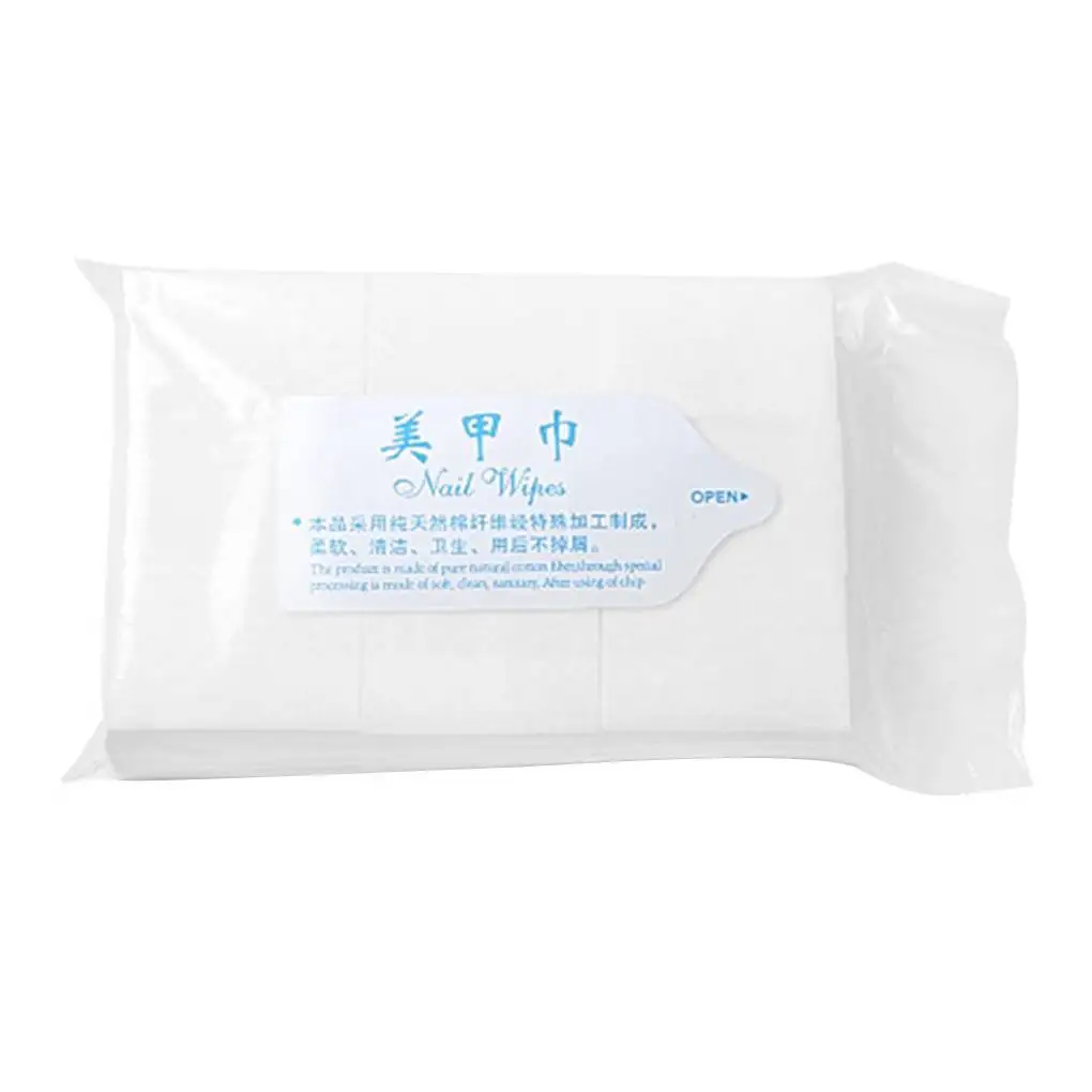 Makeup Unloading Armor Cotton Nail Polish Remover Towel Disposable Hard Cotton Cloth Nails Pads Paper