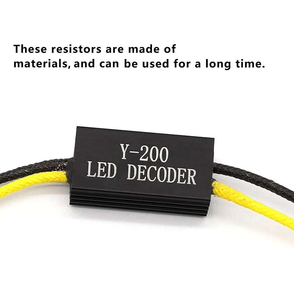 

A50R_12V Motorcycle LED Load Resistor LED Decoder for Motorcycle Scooter