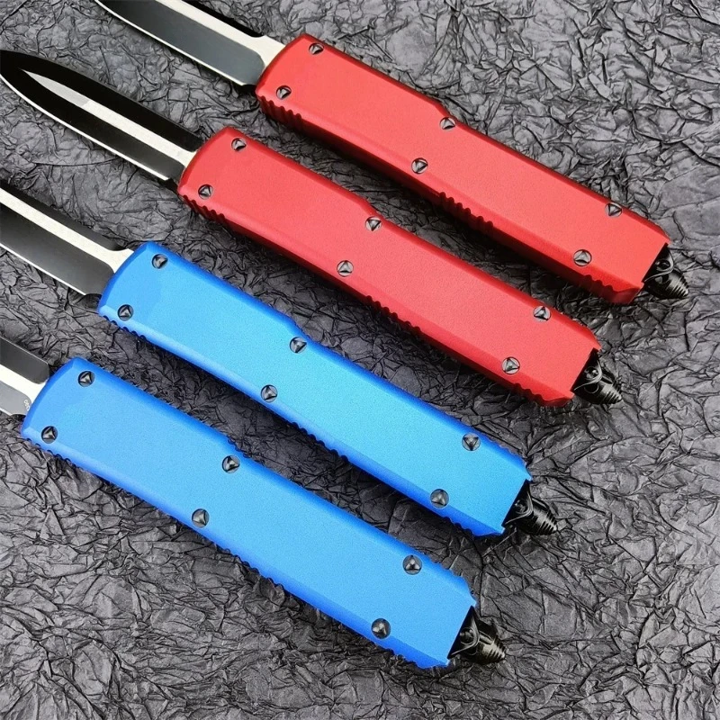 Folding Pocket Knife 440C Blade Aluminium Alloy Handles Camping Hunting Self-defense Outdoor Tactical EDC Pocket Tools Knives