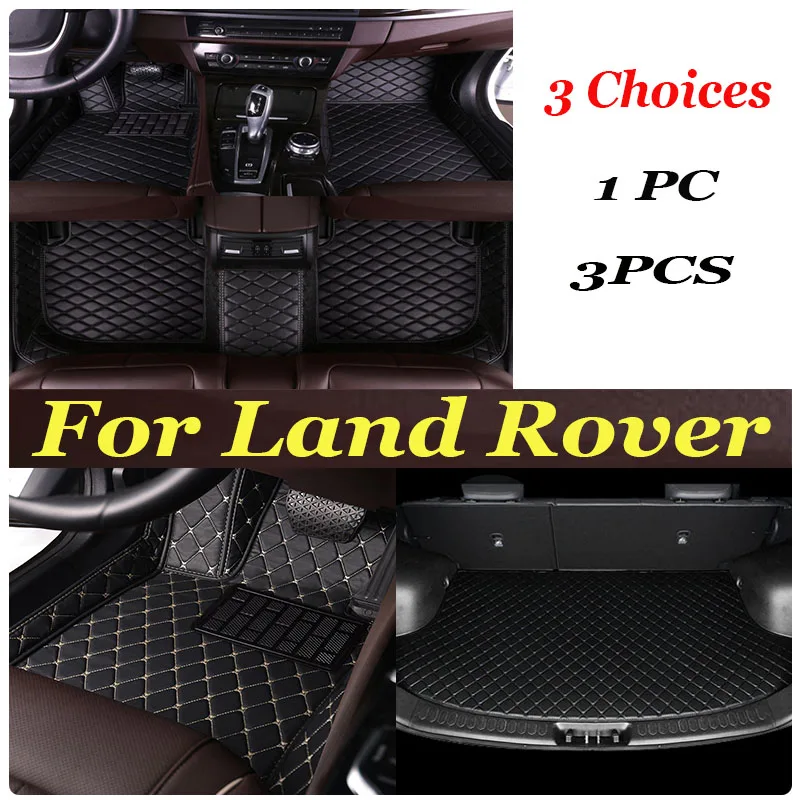 

Car Floor Mats For Land Rover Range Rover Evoque 2015 2014 2013 2012 SUV (4 doors) Auto Accessories Carpets Leather Parts