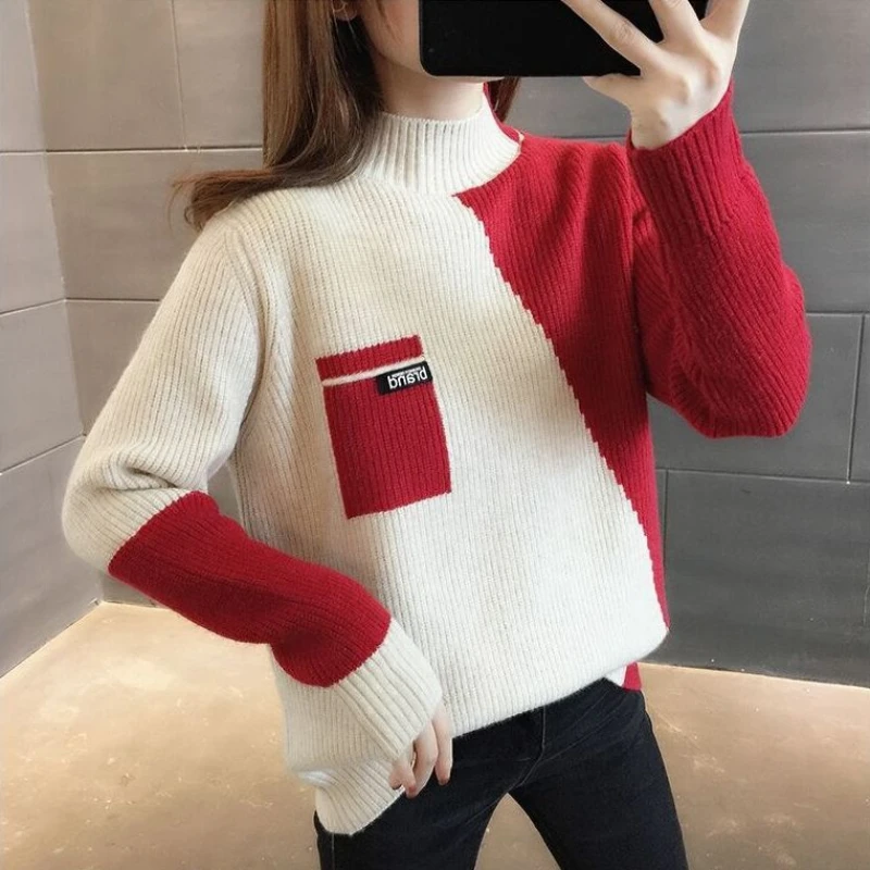 

Cheap wholesale 2023 autumn winter new fashion casual warm nice women Sweater woman female OL woman sweaters BVy1631