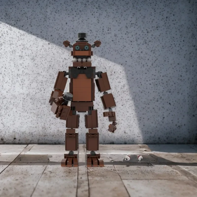 

423PCS Moc FnaFses 1 Freddy Fazbear Building Blocks Educational Construction Toy Kids Birthday Gift For Creativity Development