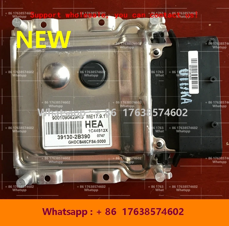 

TP0 SAMPL-90599 ECU TP0 SAMPL-90597 New ME17.9.11 Electronic Control Unit Computer Board HEA 39130-2B390 For Hyundai Elantra