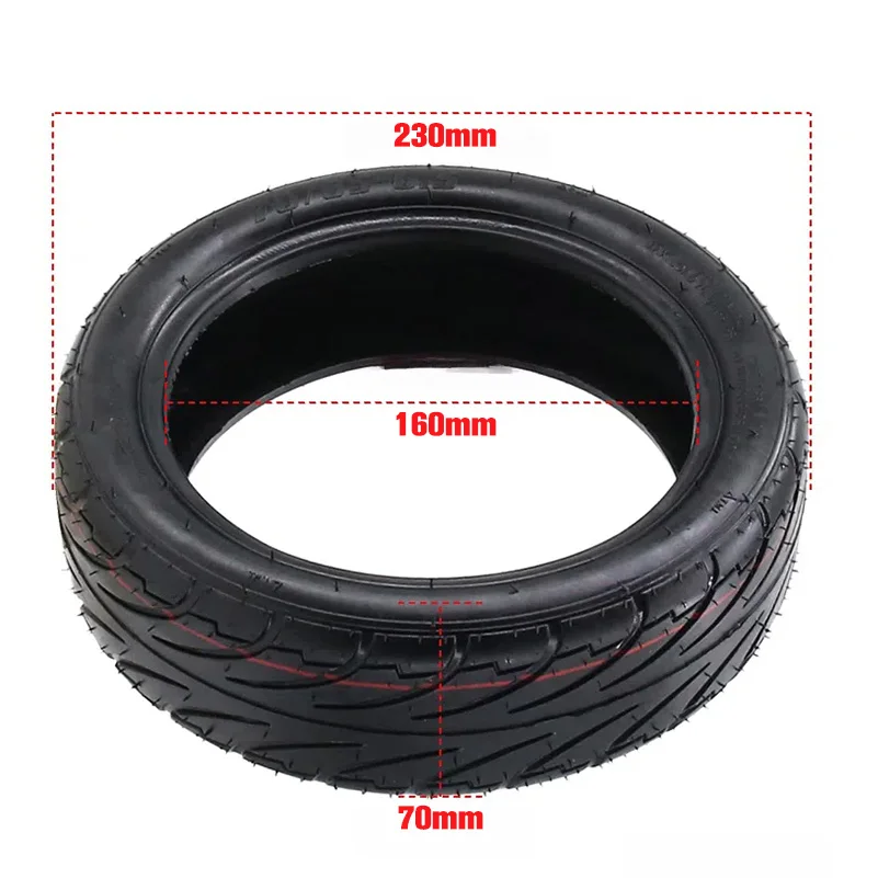 Для электрического скутера Xiaomi Pro, балансировочного велосипеда 70/65-6,5, вакуумной шины, подходящей для бескамерных или надувных шин