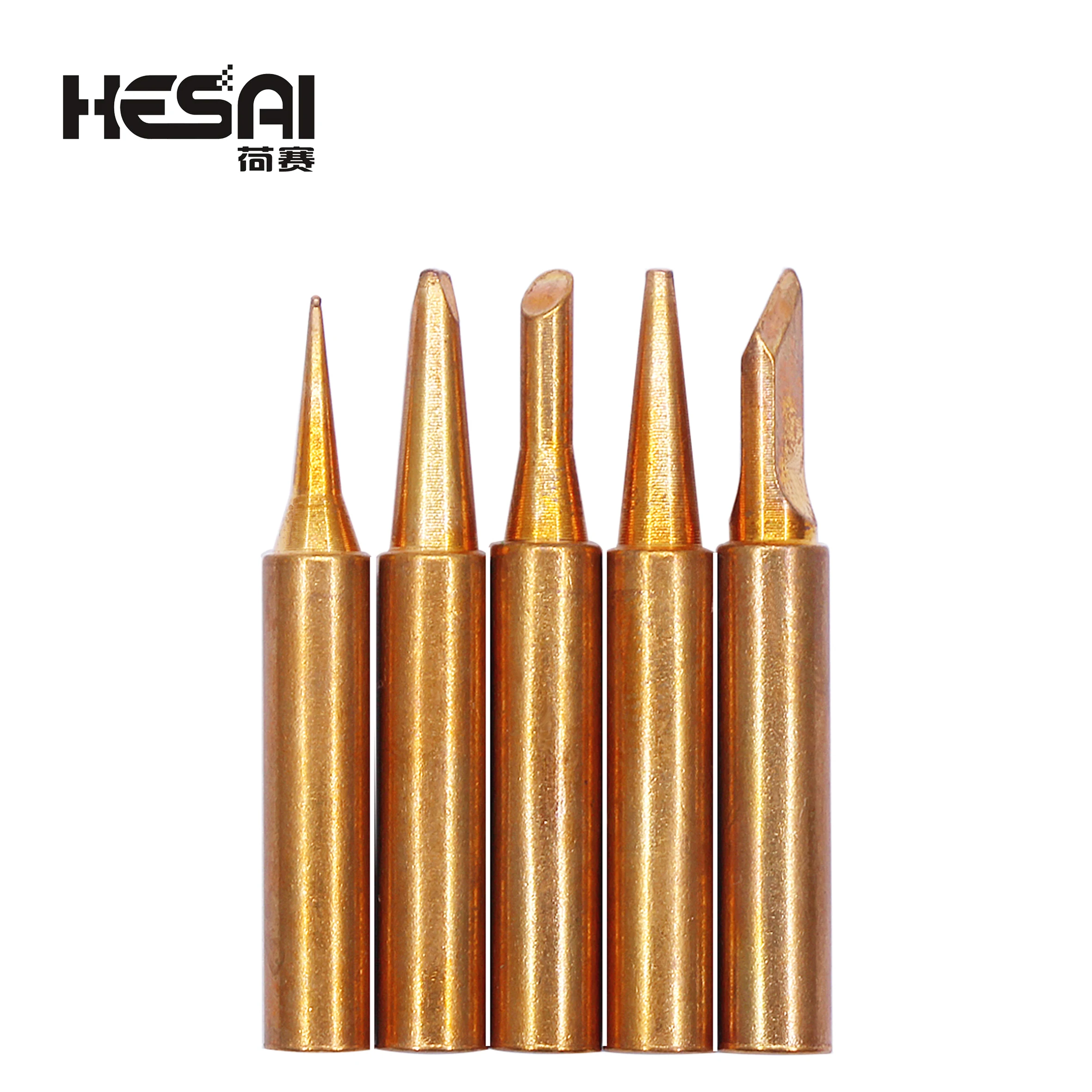 5PCS/lot I/K/B/3C/2.4D Universal 936 937 938 For Soldering Station Solder Iron Welding Tip Head Top Sting BGA Lead-free Tools