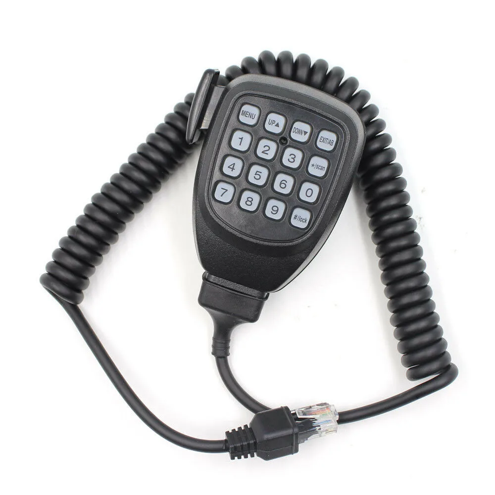 For QYT KT-8900 Radio Full Remote Backlight Handheld Microphone for KT-UV980 KT-780+ Radio Intercom Wireless Communication