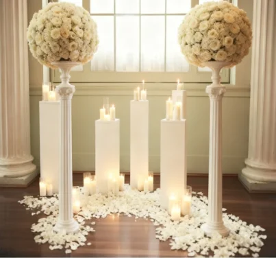 

Высококачественный металлический подсвечник, золотой прямоугольный фон, железный плинтус для свадебной вечеринки, принадлежности qq215