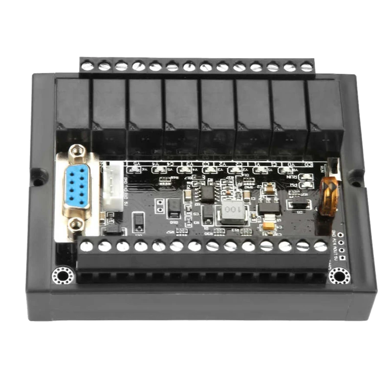 Stepper Motor Controller PLC Programmable Controller Board FX1N 20MR Programmable Relay Delay Module Motor Regulator