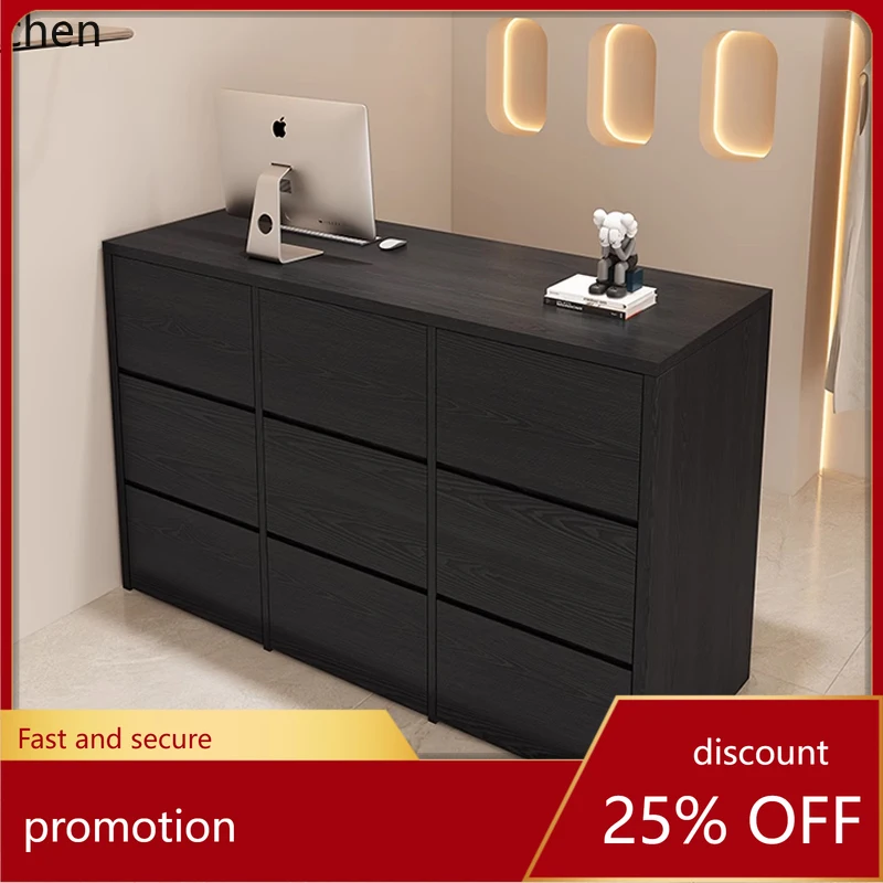 HT checkout page Clothing store store bar counter Simple trendy  Beauty store reception High-end counter