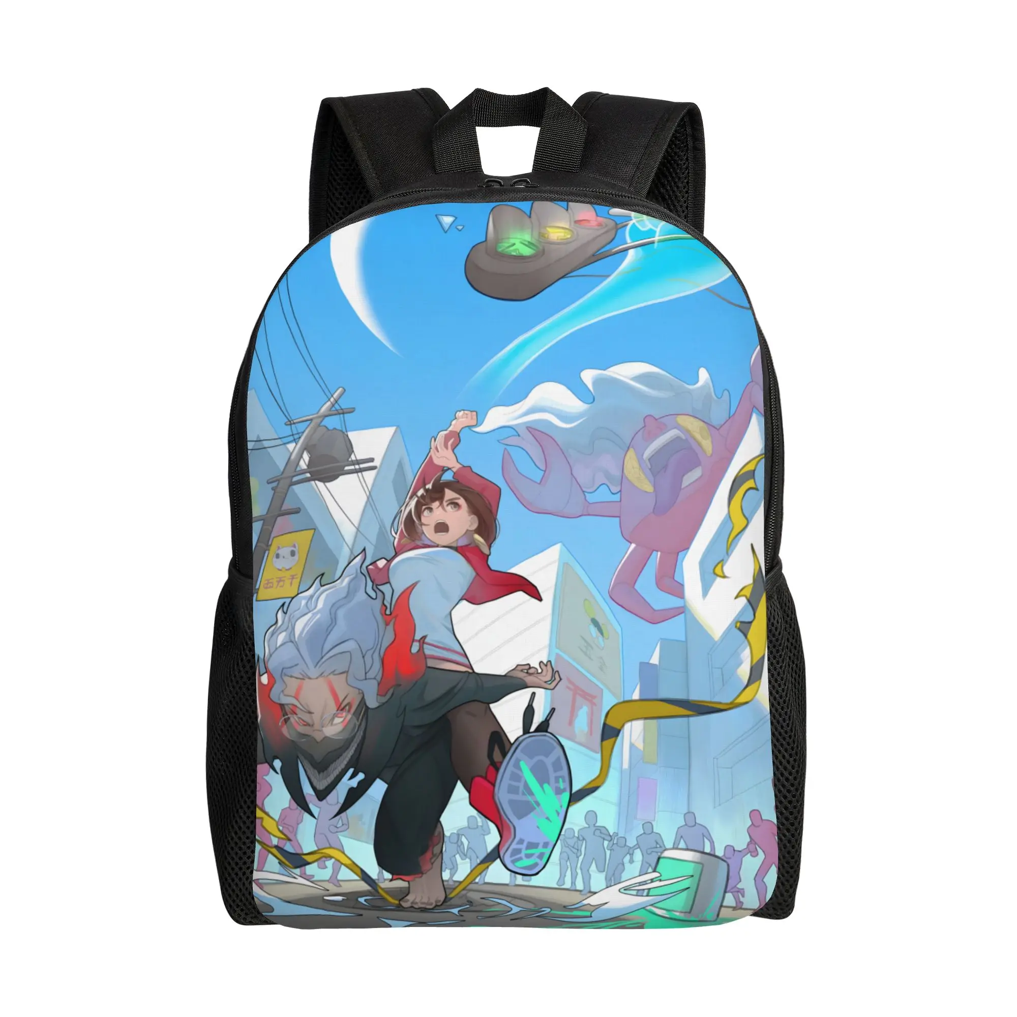 

1Piece Crab Yokai New School Year Backpack Dandadan Male Lady Backpack