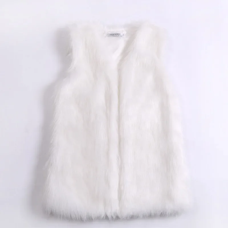 Women's Fall Winter Faux Fur Vest Fur Coat Warm New Vintage Leisure Design Fashion Trend Soft Niche Versatile Personalized Tops