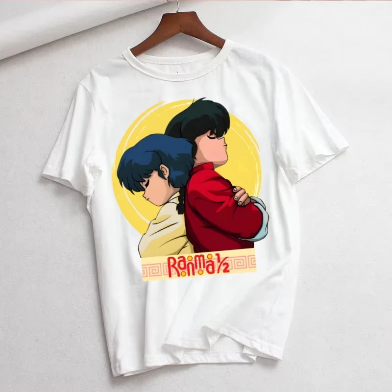 Ranma 1/2 Shampoo Rumiko Takahashi Anime Manga T-shirt Women Casual Funny Kawaii Graphic Print Short Sleeve Streetwear Top Hot
