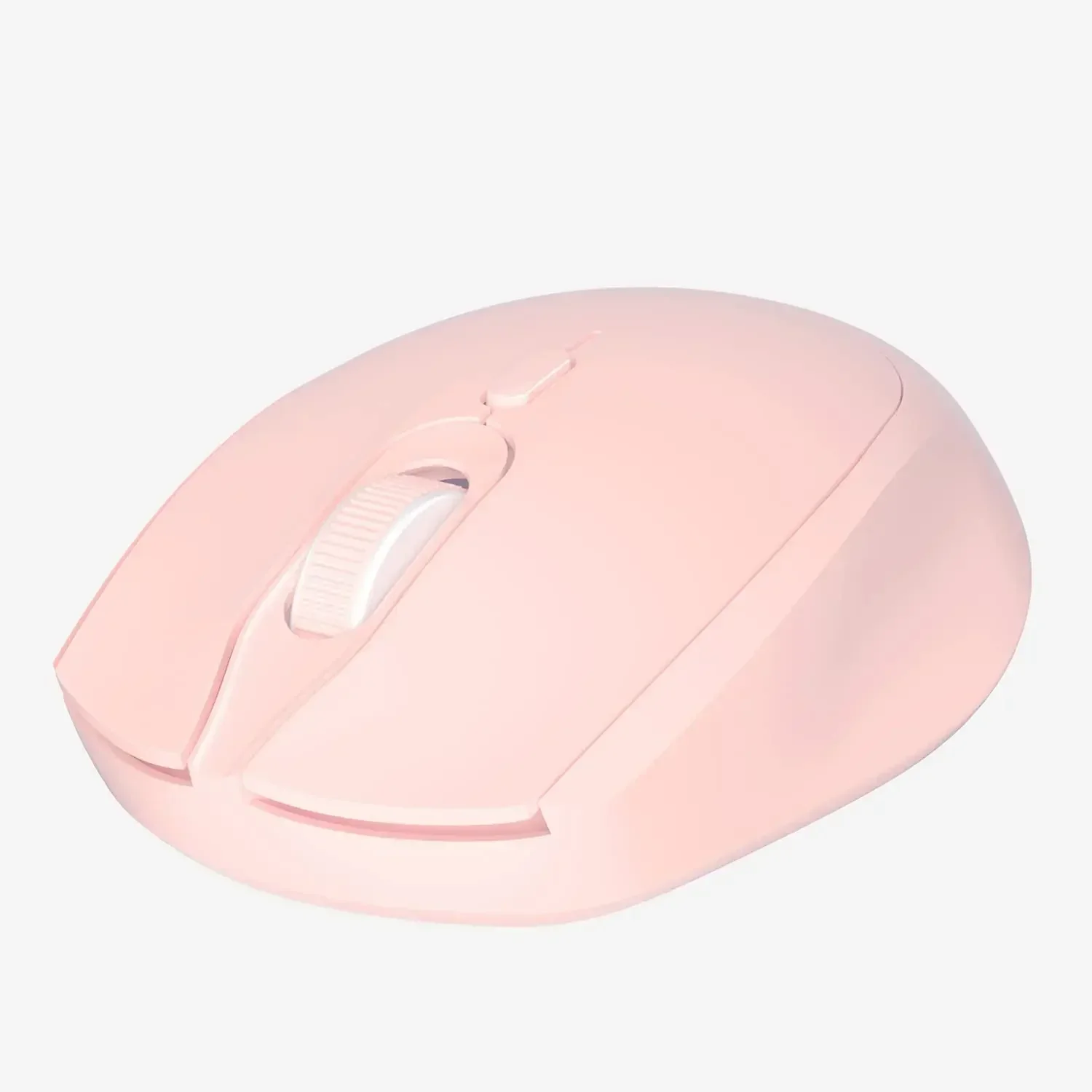 Ratón inalámbrico 2,4G con receptor USB, Mouse de ordenador portátil para PC, tableta, portátil (rosa)