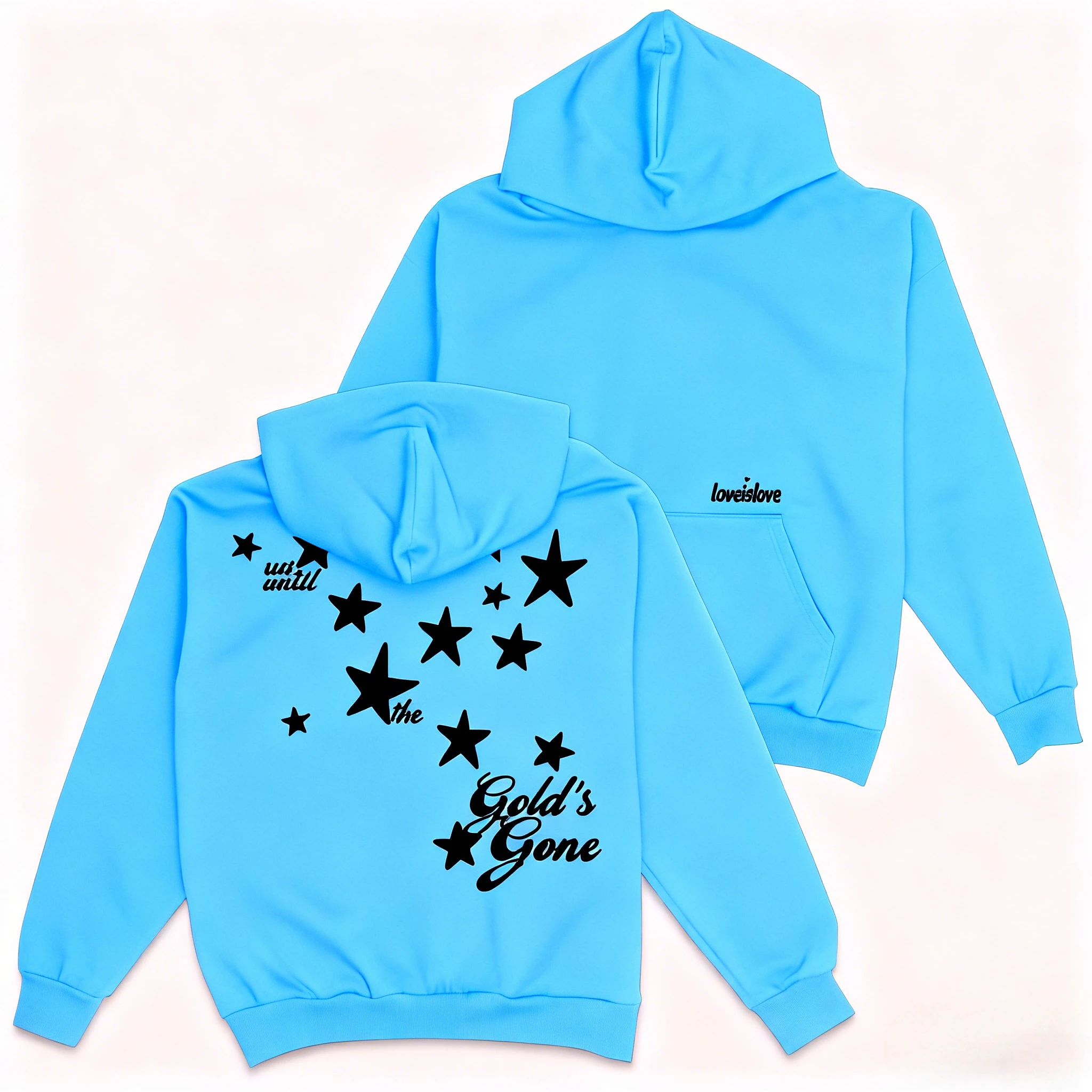 Freya Skye The Single Graphic Print Felpa con cappuccio oversize Y2k Harajuku in pile caldo pullover oversize streetwear cappotti alla moda unisex