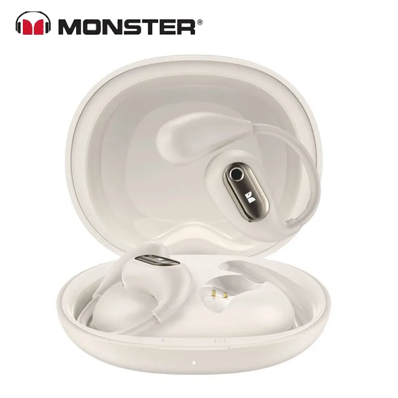 

MONSTER AC210 Bluetooth Earphones American Monster True Wireless 5.4 Version Noise Reduction High Quality Sound Effects Earbuds