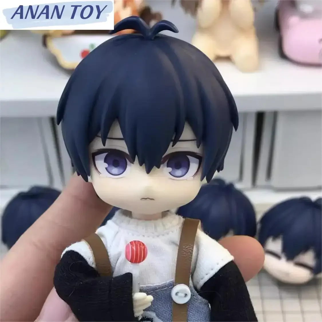 

Isagi Yoichi Hair Ob11 Head Face GSC Wig Handmade Customized Product Anime Game Cosplay Toy Accessories Free Shipping