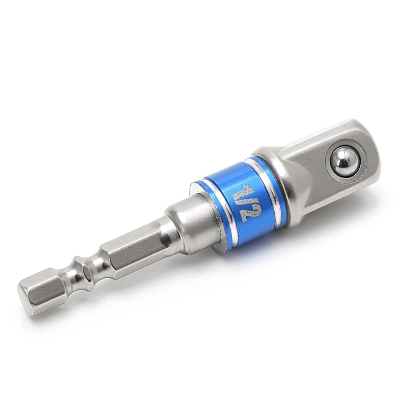 3 pz Power Cacciavite Driver Socket Bit Adattatore Trapano 1/4 "3/8" "Codolo Esagonale Trasporto Goccia