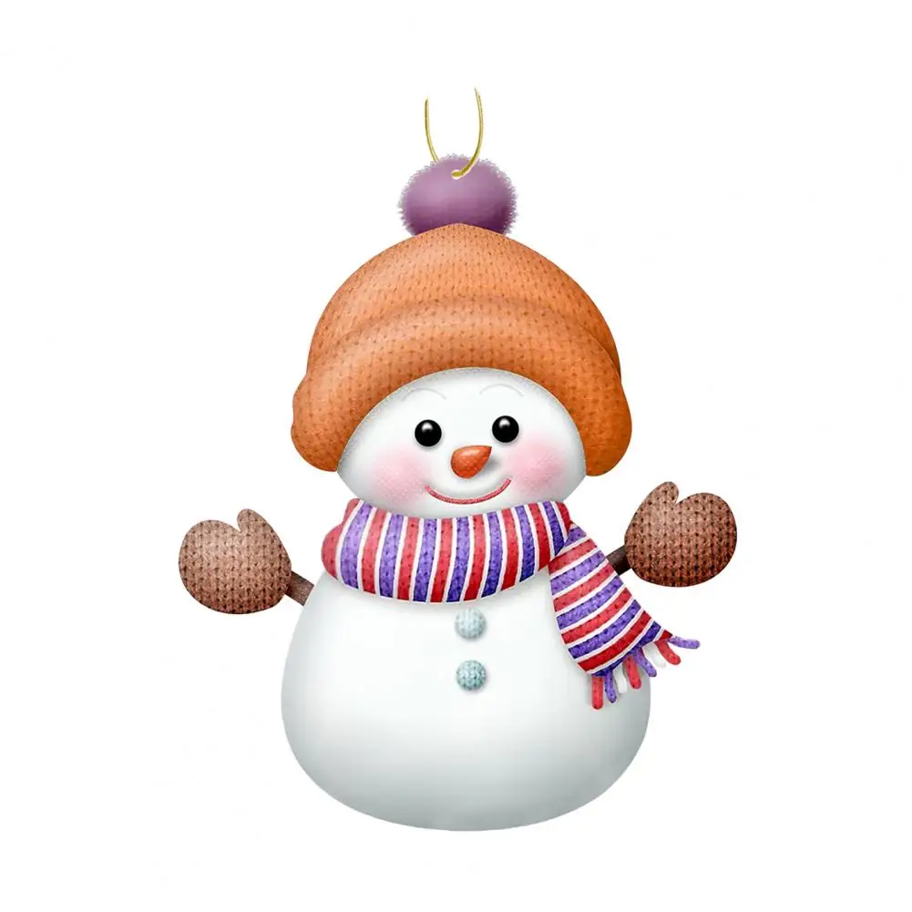 زينة حبل معلقة شخصية الأسرة ثلج عيد الميلاد الحلي مخصص الاكريليك الخشب شجرة عيد الميلاد زينة لأحباء