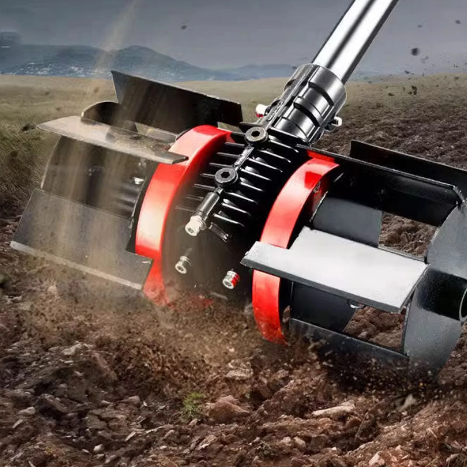 Accesorio Universal para cortacésped de 10cm, rueda de acoplamiento profundo para desmalezado con ranura suelta, 9 dientes, 26mm, fácil de instalar/en quitar