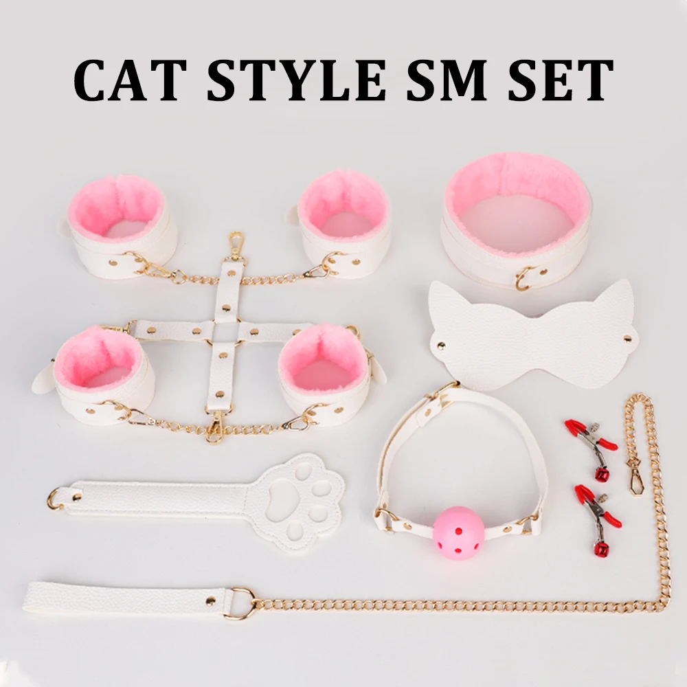 أصفاد بولي Leather قيود جلدية أصفاد عبودية ألعاب جنسية قطيفة أدوات لعب الأدوار ألعاب جنسية للأزواج لعبة 5 ألوان Bdsm مجموعات مثيرة 18